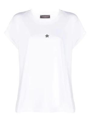 Capricorn Biała Casual T-Shirt Kobiety Lorena Antoniazzi