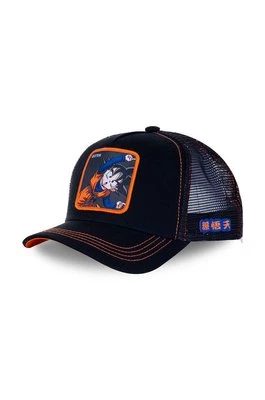 Capslab czapka Dragon Ball kolor czarny z aplikacją