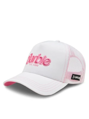 Capslab Czapka z daszkiem Barbie Cap CL / BA1 / 2 / CT / BAR9 Biały