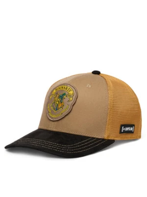 Capslab Czapka z daszkiem CL/HP3/1/PCS/HOG Beżowy