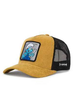 Capslab Czapka z daszkiem CL/SMU/1/PCT/HANDY Żółty