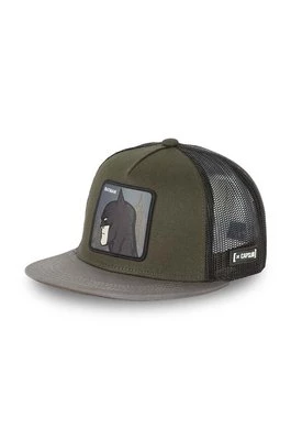 Capslab czapka z daszkiem DC COMICS kolor czarny z aplikacją