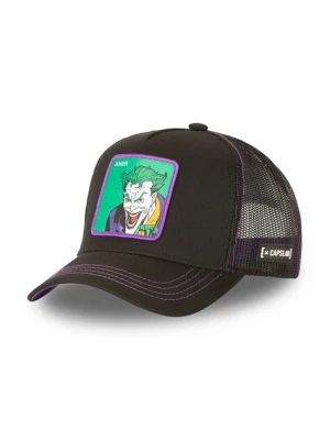 Capslab czapka z daszkiem DC COMICS kolor czarny z aplikacją