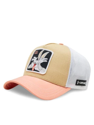 Zdjęcie produktu Capslab Czapka z daszkiem Looney Tunes Capslab Trucker CL/LOO8/1/CT/BUG5 Beżowy