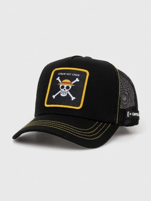 Capslab czapka z daszkiem ONE PIECE czarny