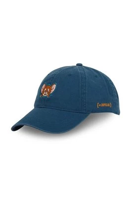 Capslab czapka z daszkiem Tom and Jerry kolor granatowy z aplikacją CL/TAJ4/1/CD/MOU