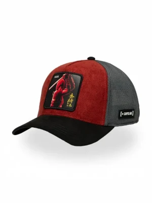 Capslab czapka z daszkiem x Assassins Creed kolor czerwony z aplikacją CL/ASC6/1/PCT/NAO