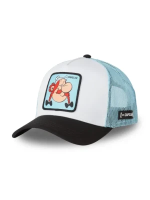 Capslab czapka z daszkiem x Asterix kolor biały z aplikacją CL/AST1/1/CT/MEN