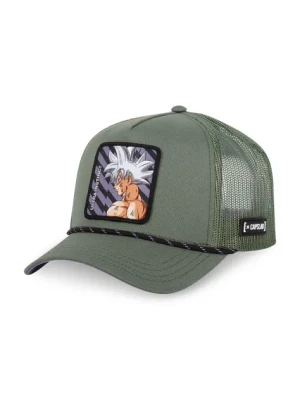 Capslab czapka z daszkiem x Dragon Ball kolor zielony z aplikacją CL/DBS6/1/CT/ULT