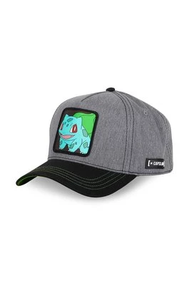 Capslab czapka z daszkiem x Pokemon kolor czarny z aplikacją CL/PKM5/1/CT/BUL