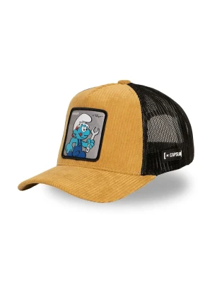 Capslab czapka z daszkiem x Smurf brązowy