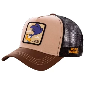 Zdjęcie produktu Capslab Looney Tunes Road Runner Cap CL-LOO-1-ROA2, Męskie, Brązowe, czapki z daszkiem, bawełna, rozmiar: One size