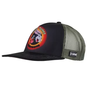 Capslab Looney Tunes Trucker Cap CL-LOO8-1-CASF-RIN, Męskie, Czarne, czapki z daszkiem, bawełna, rozmiar: One size