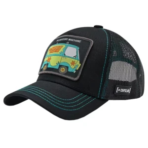 Capslab Scooby-Doo The Mystery Machine Cap CL-SD1-1-MAC2, Męskie, Czarne, czapki z daszkiem, bawełna, rozmiar: One size