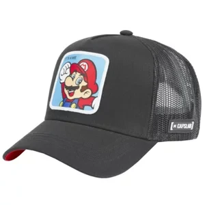 Zdjęcie produktu Capslab Super Mario Bros Cap CL-SMB-1-CLA2, Męskie, Czarne, czapki z daszkiem, bawełna, rozmiar: One size