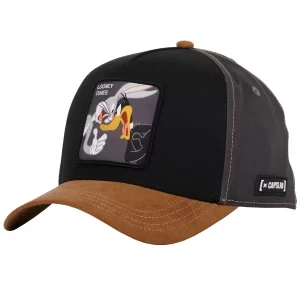 Capslab X Looney Tunes CL-LOO10-1-CT-BAD, Męskie, Czarne, czapki z daszkiem, bawełna, rozmiar: One size