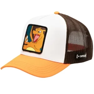 Capslab X Pokemon Charizard Cap CL-PKM6-1-CT-CHA, Męskie, Czarne, czapki z daszkiem, poliester, rozmiar: One size