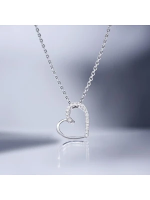 CARATELLI Złota zawieszka "Coeur Précieux" z diamentami rozmiar: onesize