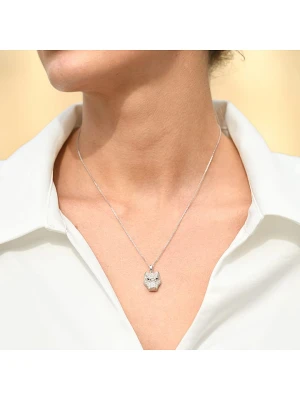 CARATELLI Złota zawieszka "panthère" z diamentami i szafirami rozmiar: onesize