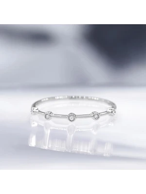 CARATELLI Złoty pierścionek "Ensemble" z diamentami rozmiar: 58