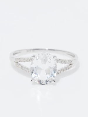 CARATELLI Złoty pierścionek "Miri" z diamentami rozmiar: 52