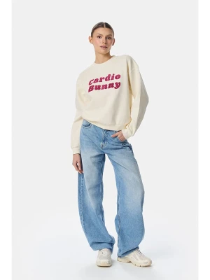 Cardio Bunny Bluza w kolorze kremowym rozmiar: M