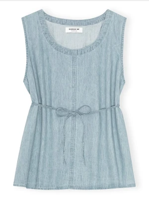CARE BY ME Top "Joy" w kolorze błękitnym rozmiar: S