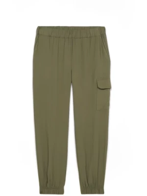 Cargo Joggers z wiskozy rozciągliwej Oltre