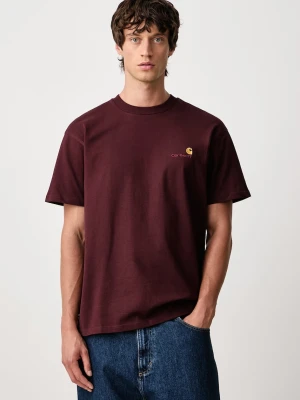 Carhartt WIP American Script T-shirt bawełniany męski