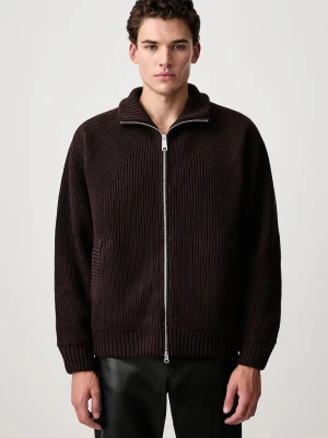 Carhartt WIP Banley Sweater Jacket kurtka przejściowa męska z dodatkiem wełny