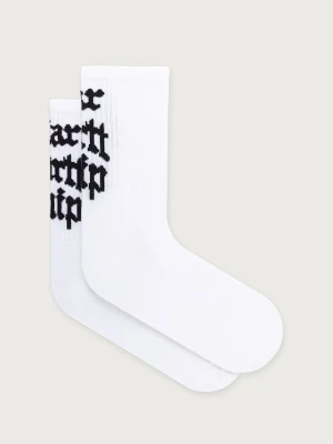 Carhartt WIP Blackletter Socks skarpety bawełniane damskie