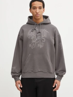 Carhartt WIP bluza bawełniana Hooded Hackwork Sweat
