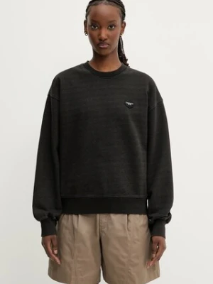 Carhartt WIP bluza bawełniana Ingo Sweat damska kolor czarny gładka I034677