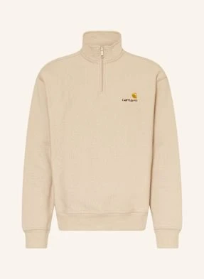 Carhartt Wip Bluza Dresowa Typu Troyer American Script beige