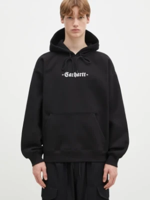 Carhartt WIP bluza Hooded Greatest Hits Sweat męska kolor czarny z kapturem z nadrukiem I034416.0D2XX