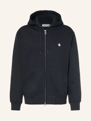 Carhartt Wip Bluza Rozpinana Mack blau GRANATOWY