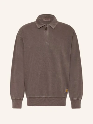 Carhartt Wip Bluza Z Kapturem braun BRĄZOWY