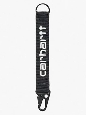 Carhartt WIP brelok Jaden Keyholder kolor czarny I027773.BLACK.WHIT