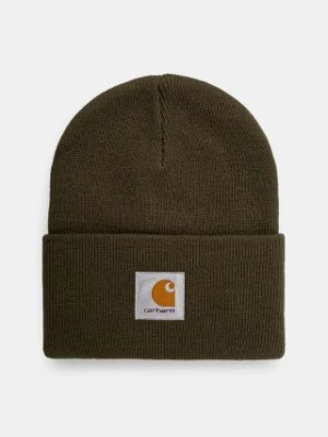 Carhartt WIP czapka Acrylic Watch Hat kolor zielony  I020222.666XX