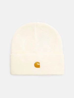 Carhartt WIP czapka Chase Beanie kolor beżowy  I026222.0SHXX