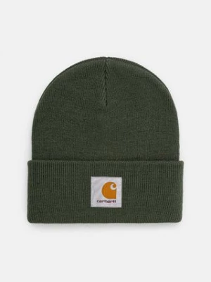 Carhartt WIP czapka Short Watch Hat kolor zielony  I017326.29UXX