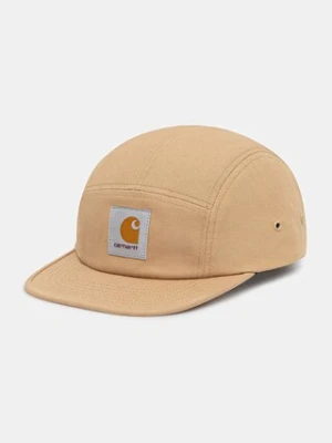 Carhartt WIP czapka z daszkiem Backley kolor brązowy I034853.07EXX