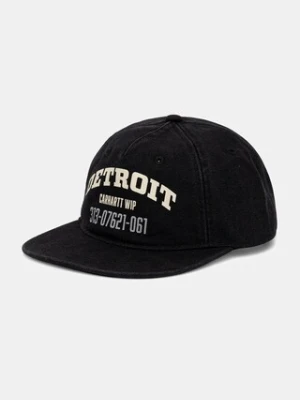 Carhartt WIP czapka z daszkiem bawełniana Arcan kolor czarny I035248.89XX