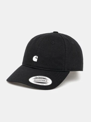 Carhartt WIP czapka z daszkiem bawełniana W' Madison Logo Cap kolor czarny I034606.K02XX