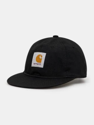 Carhartt WIP czapka z daszkiem Clarton Cap kolor czarny z aplikacją I034049.89XX