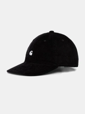Carhartt WIP czapka z daszkiem sztruksowa Harlem Cap