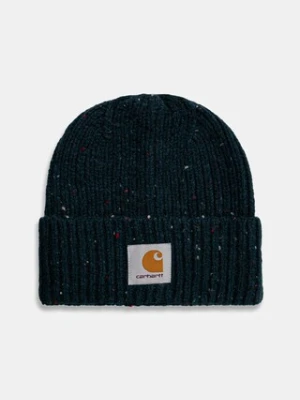 Carhartt WIP czapka z dodatkiem wełny Anglistic Beanie kolor zielony I013193.3ARXX