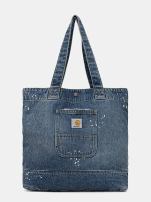Carhartt WIP Denim Tote torebka tote damska bawełniana