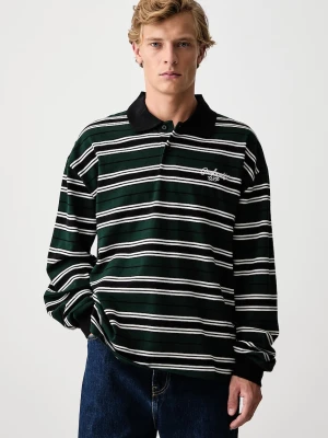 Carhartt WIP Devitt Rugby Shirt longsleeve męski bawełniany
