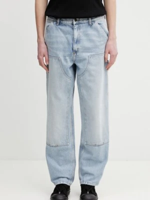 Carhartt WIP Double Knee Pant jeansy relaxed fit męskie